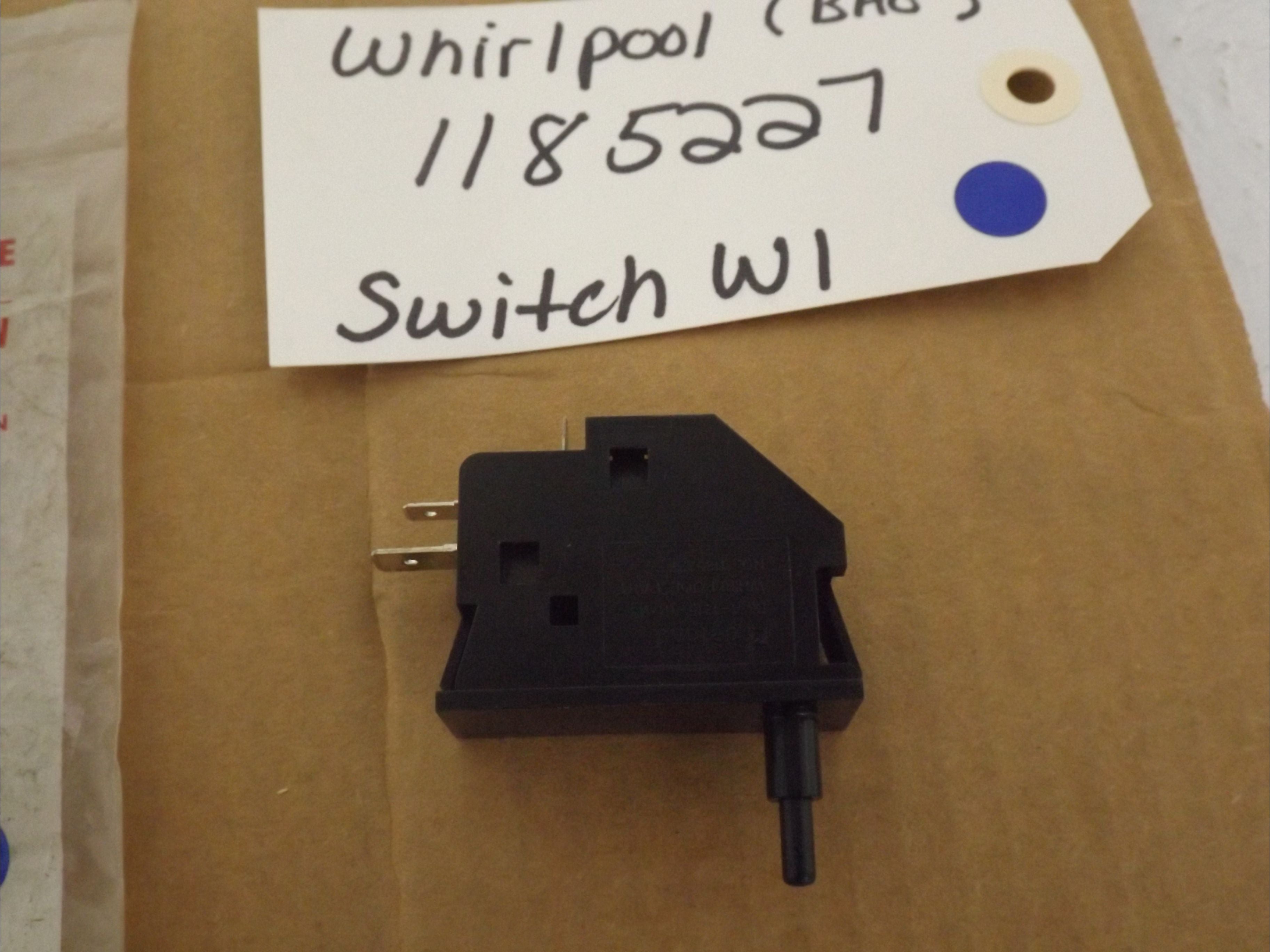Whirlpool Refrigerator 1185227 Switch-Wl Whirlpool Refrigerator 1185227 Switch-Wl